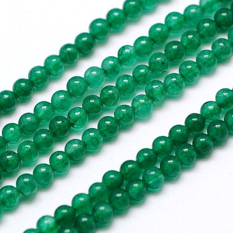 Uniq Perler Jade 3 mm  jade, grøn