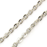 Uniq Perler kæde til hals og håndled 45 cm stål kæde