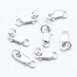 Uniq Perler låse Forsølvet karabinlås i sterling sølv inkl. o-ring
