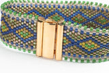 Uniq Perler Låse Sort lås til Delica Miyuki perler 10x24 mm