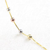 Uniq Perler metal perler Forgyldt stopper perle 4 mm i sterling sølv