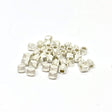 Uniq Perler Metal perler og mellemled Facet metal perler 3x3 mm