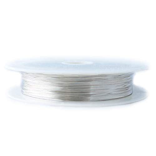 Uniq Perler metervarer 0.50 meter Sterling sølv smykketråd/wire str 0,3 mm