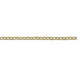 Uniq Perler Metervarer etc. 2,5 mm kæde med ægte guld/forgyldning i 24 karat