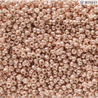 Uniq Perler miyuki beads 0/11 Rocalilles Duracoat galvanized bright copper (5103)