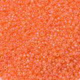 Uniq Perler miyuki beads 0/11 Rocalilles, Matte transperant orange AB 138FR