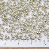 Uniq Perler miyuki beads 0181 Rocailles, galvanized silver RR 0/11