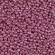 Uniq Perler miyuki beads 4210 Miyuki Rocailles, Duracoat Berry 11/0