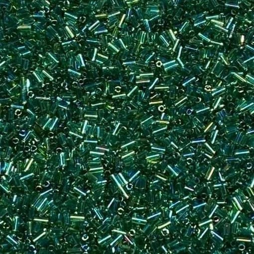 Uniq Perler miyuki beads BGL1-9179 Miyuki glas rør-perle, TR Green AB