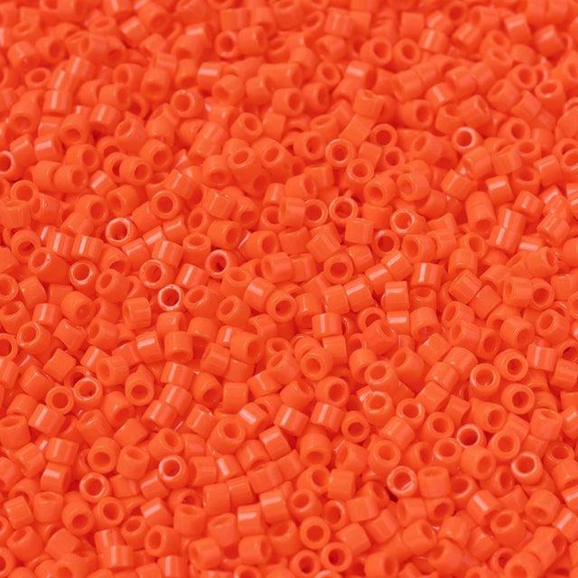Uniq Perler miyuki beads DB 0722 Miyuki Delica Opaque Orange 11/0