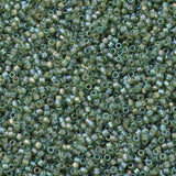 Uniq Perler miyuki beads DB 1282 Miyuki Delica Matte transparent Olive 11/0