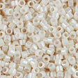 Uniq Perler miyuki beads DB 1500 Miyuki Delica Perler, Opaque Bisque White