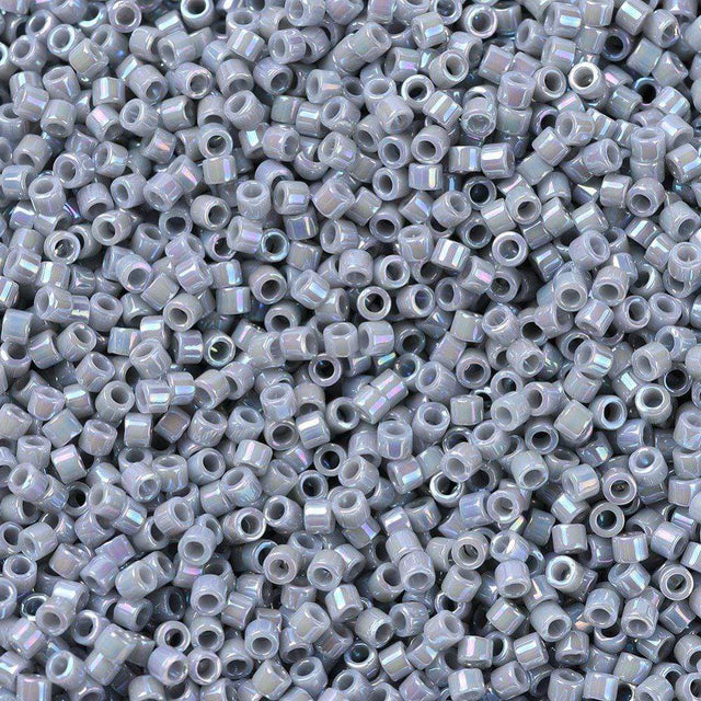 Uniq Perler miyuki beads DB 1576 Miyuki Delica opaque host grey 11/0