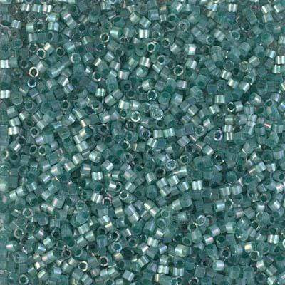 Uniq Perler miyuki beads DB 1870 Miyuki Delica Silk Inside Dyed Emerald ab 11/0