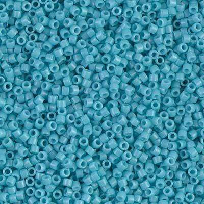 Uniq Perler miyuki beads DB 2128 Miyuki Delica durocoat Dyed Opaque nile blue 11/0