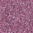 Uniq Perler miyuki beads DBC 0902 Miyuki Delica Cut sparkling peony pink Lined 11/0