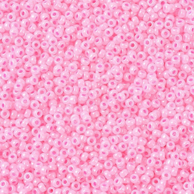 Uniq Perler miyuki beads RR 0531 Miyuki Rocailles karnation pink ceylon 11/0