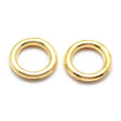 Uniq Perler o-ringe Lukket forgyldt ring/O-ring str. 7x1 mm