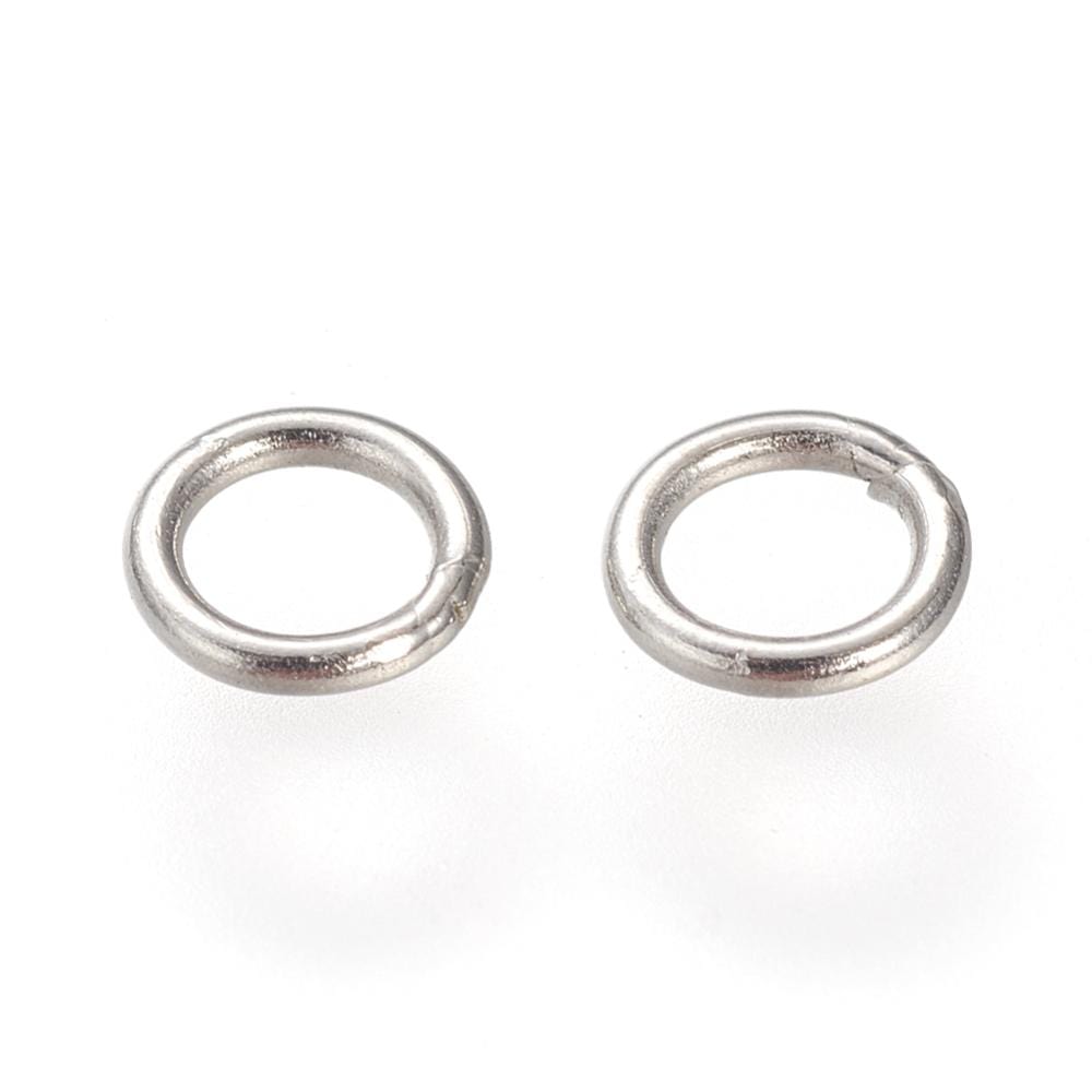 Uniq Perler o-ringe Lukket stål O-ringe 6x0,8 mm