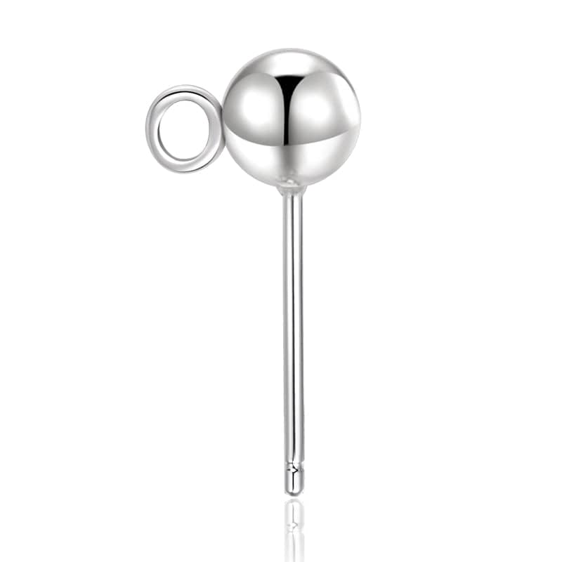 Uniq Perler ørestikkere Ball ørestikkere i sterling sølv , 3 mm
