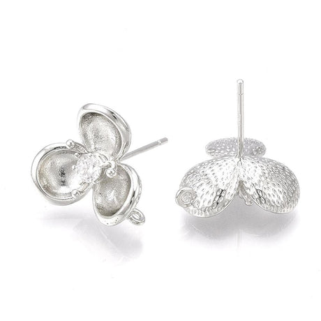 Earrings With Zirconia Stone