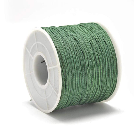 Uniq Perler Polyester tråd (perfekt til seed beads) Mørk grøn