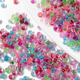 Uniq Perler seed beads 12/0- ca 2 mm seed Beads i klare mix farver