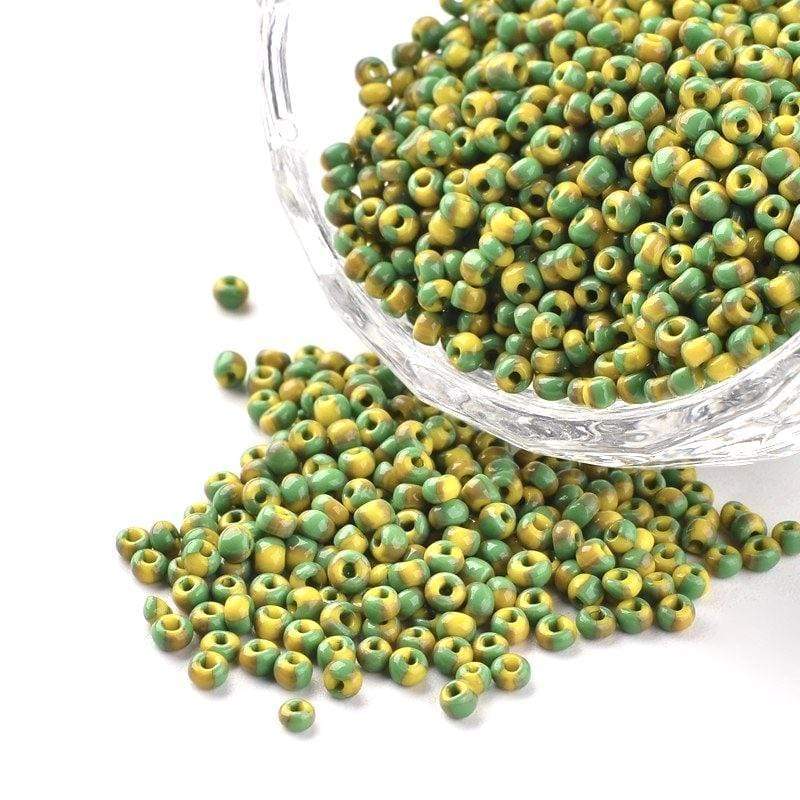 Uniq Perler seed beads I pose 12/0- ca 2 mm to-farvet seed beads
