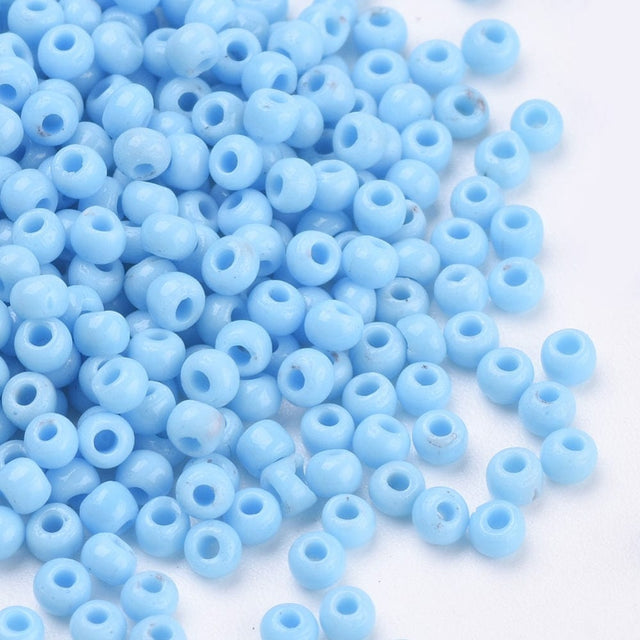 Uniq Perler seed beads I pose 2 mm seed beads, lys blå