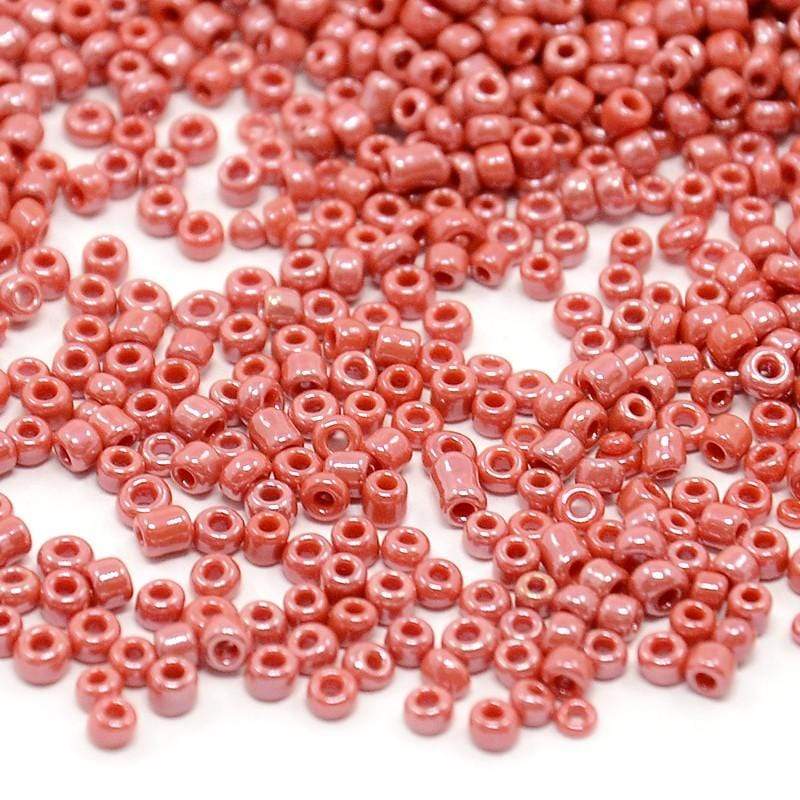 Sead Beads, Tomato Red, 2mm 