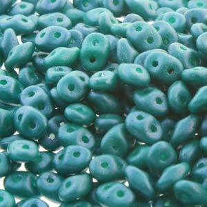 Uniq Perler seed beads Super duo 2.5X5 mm Tropical rainforrrest (22,5 gr)