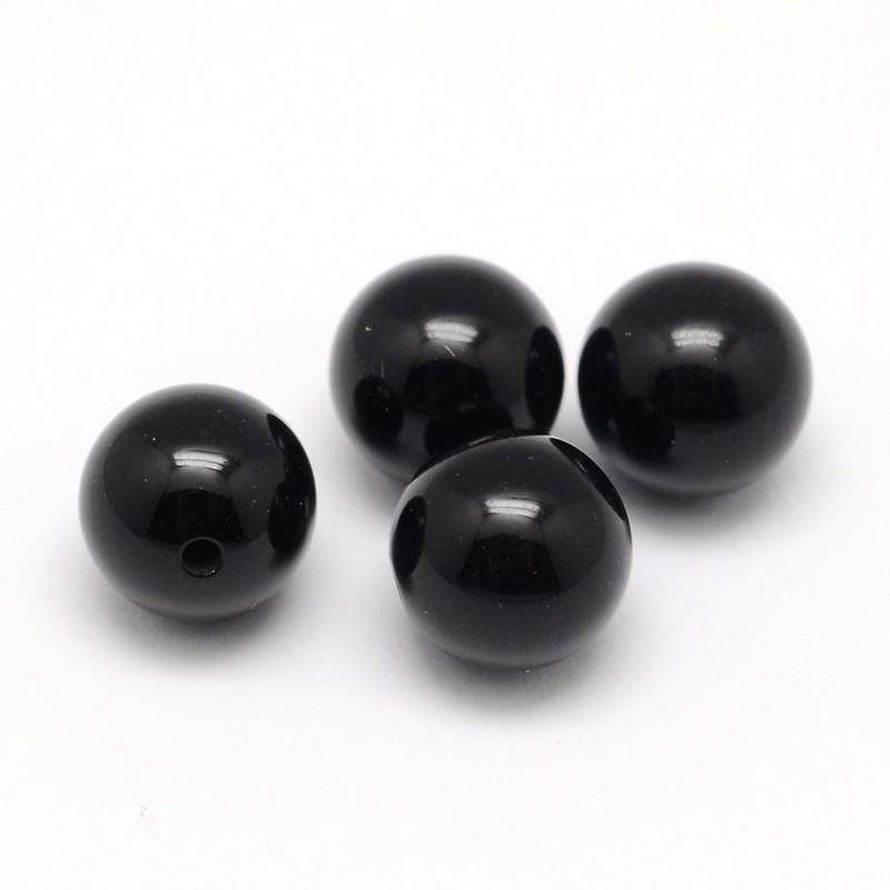 Uniq Perler Top/anboret perler. 12 mm top/anboret agat perle