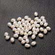 Uniq Perler Top/anboret perler. 4-5 mm top/anboret ferskvandsperle