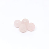 Uniq Perler Top/anboret perler. 9-10 / Rosa / Quartz Rosen Quartz perle anboret, 10 mm