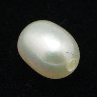 Uniq Perler Top/anboret perler. Ferskvandsperler top/anboret str. 6-8 mm