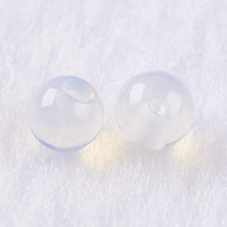 Uniq Perler Top/anboret perler. Top/anboret Opal perler str. 8 mm