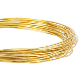 Uniq Perler Tråd etc 1 m. forgyldt wire 1 mm med mønster
