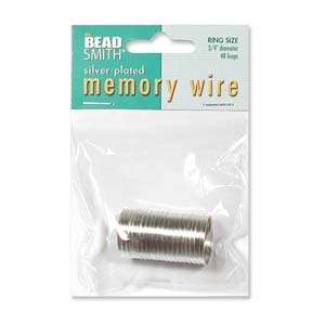 Uniq Perler Tråd etc 48 ringe memory wire, stål