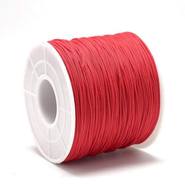 Uniq Perler Tråd etc Kopi af Polyester tråd, 0,5 mm, 120 meter, rød