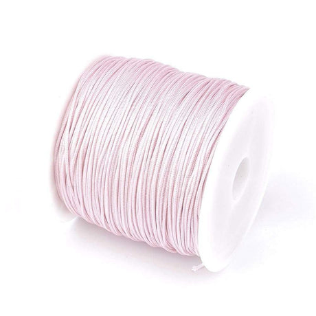 Uniq Perler Tråd etc Nylon snor 0,8 mm (Rosa), 45 meter