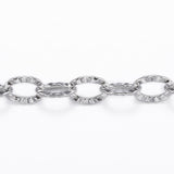 Vandfast Kæde Starlink Mønster, Stål, (3,5x2,5x0,4mm) - Uniq Perler - 734848