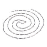 Vandfast Link Kæde - Stål (11x2x2,5mm) - Uniq Perler - 10747