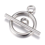 Vandfast Toggle Lås, Stål, (20mm) - Uniq Perler - 0000001359