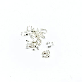 Wire protectors – Silver-plated (4mm), 20 pcs - Uniq Perler - 0247472274